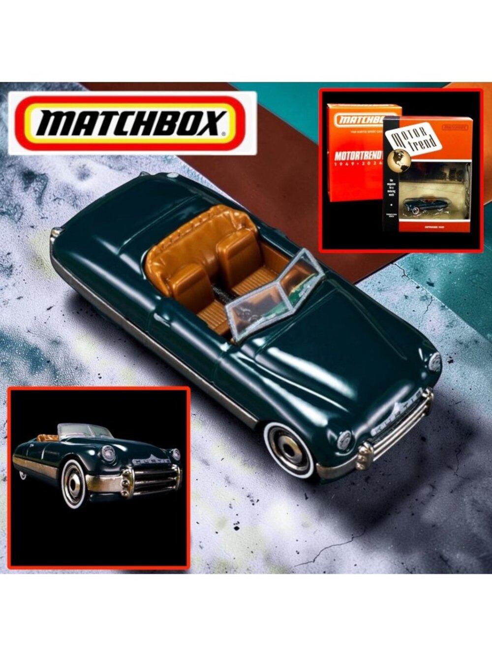 Matchbox Collectors Motor Trend 1949 Kurtis Sports Car - NEW SEALED!